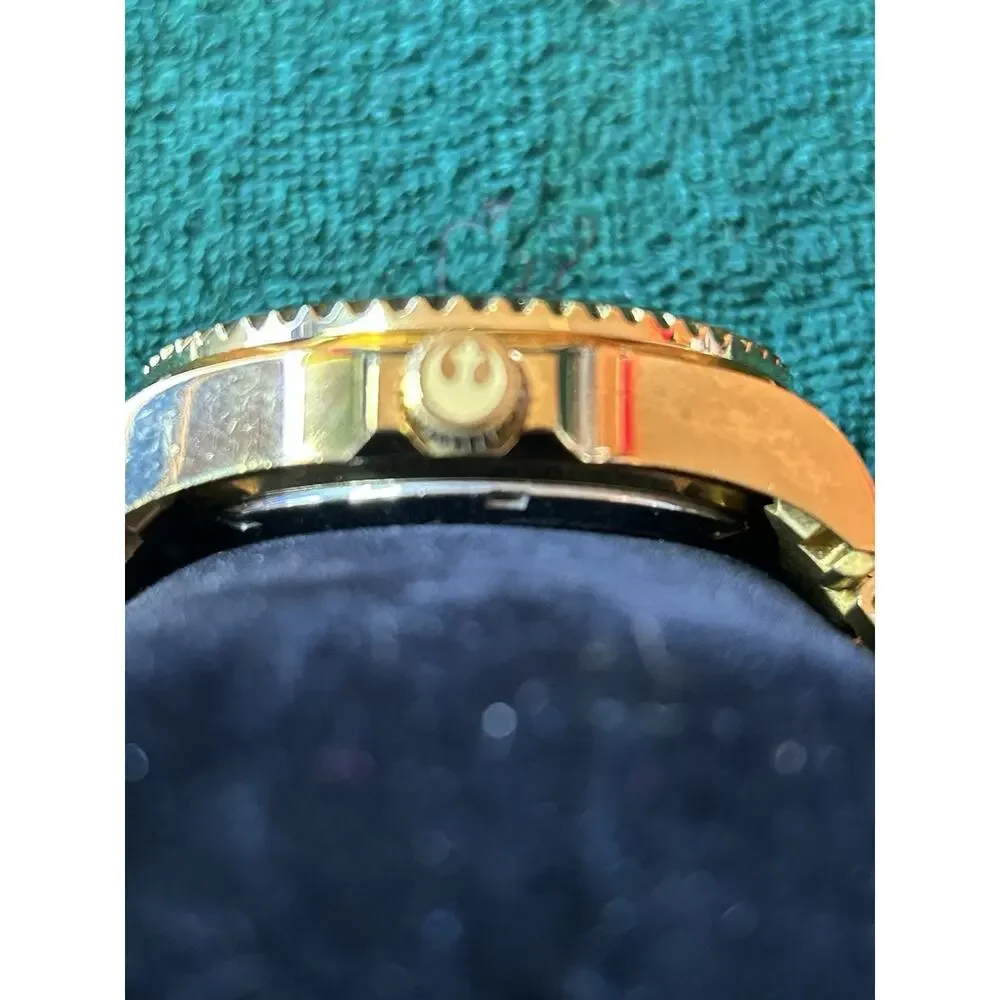 Invicta Star Wars C-3PO Limited Edition 47mm Automatic NH35A Gold Tone Watch 261